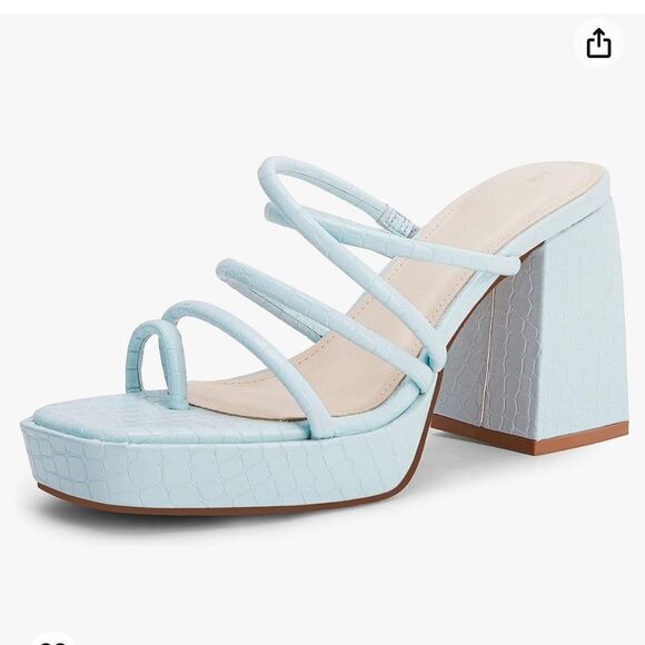 Mule style heel - Picture 1 of 7